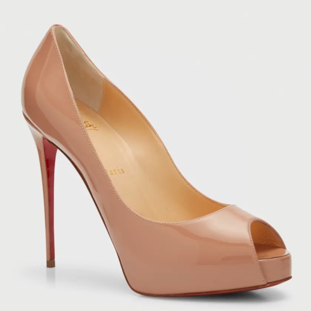 Christian Louboutin Patent Red Sole Pumps